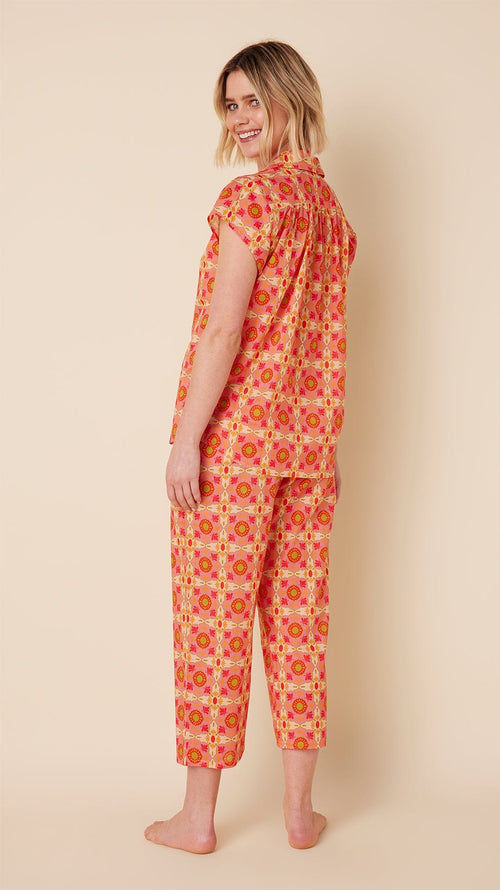 Chelsea Voile Capri Hover Pink