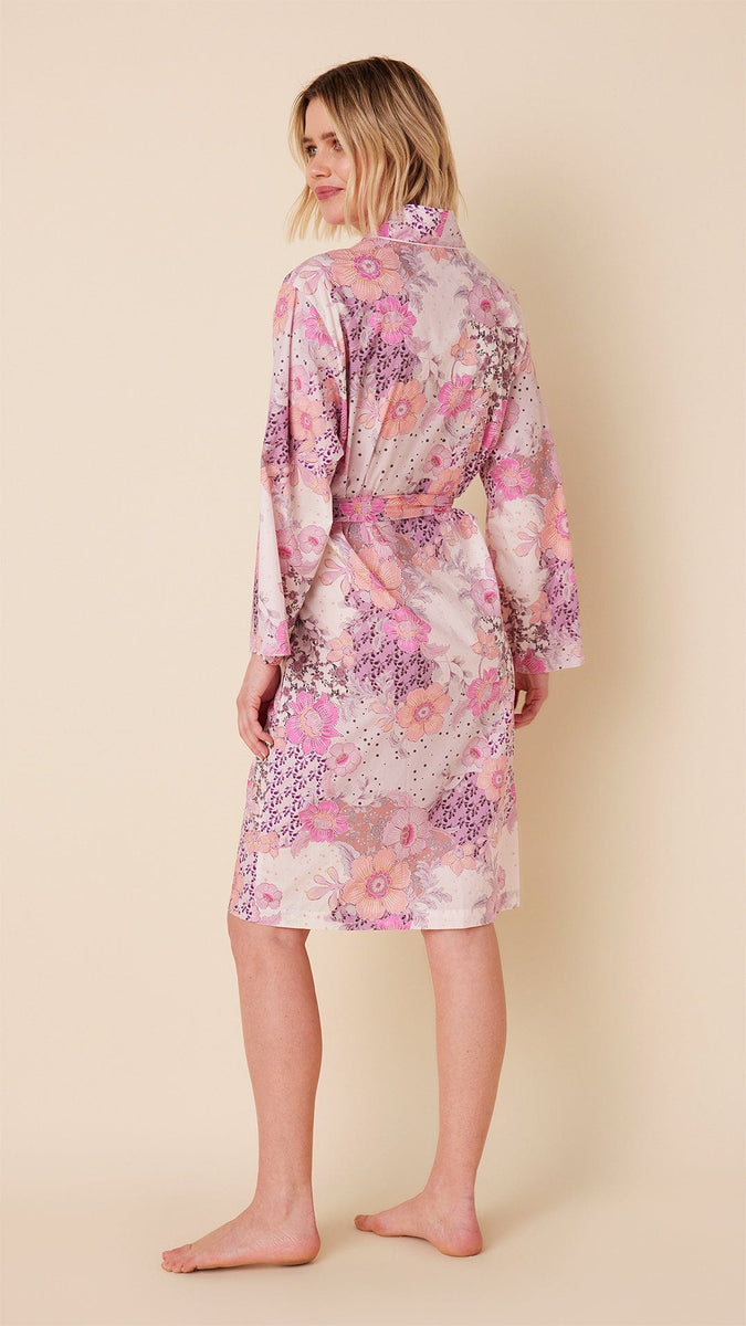 Piper Luxe Pima Kimono Robe The Cat's Pajamas