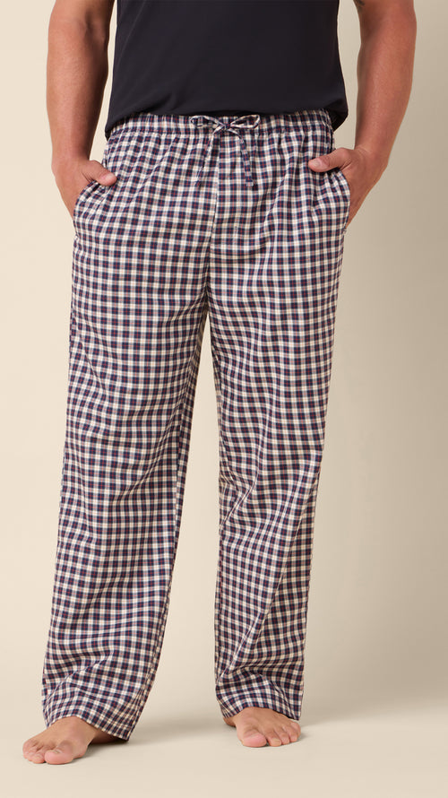 Adirondack Pima Flannel Pant Hover Navy