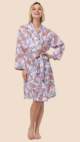 Amara Luxe Pima Kimono Robe