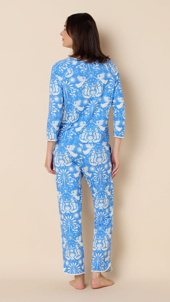 Angels Among Us Pima Knit Simple Set Hover Blue