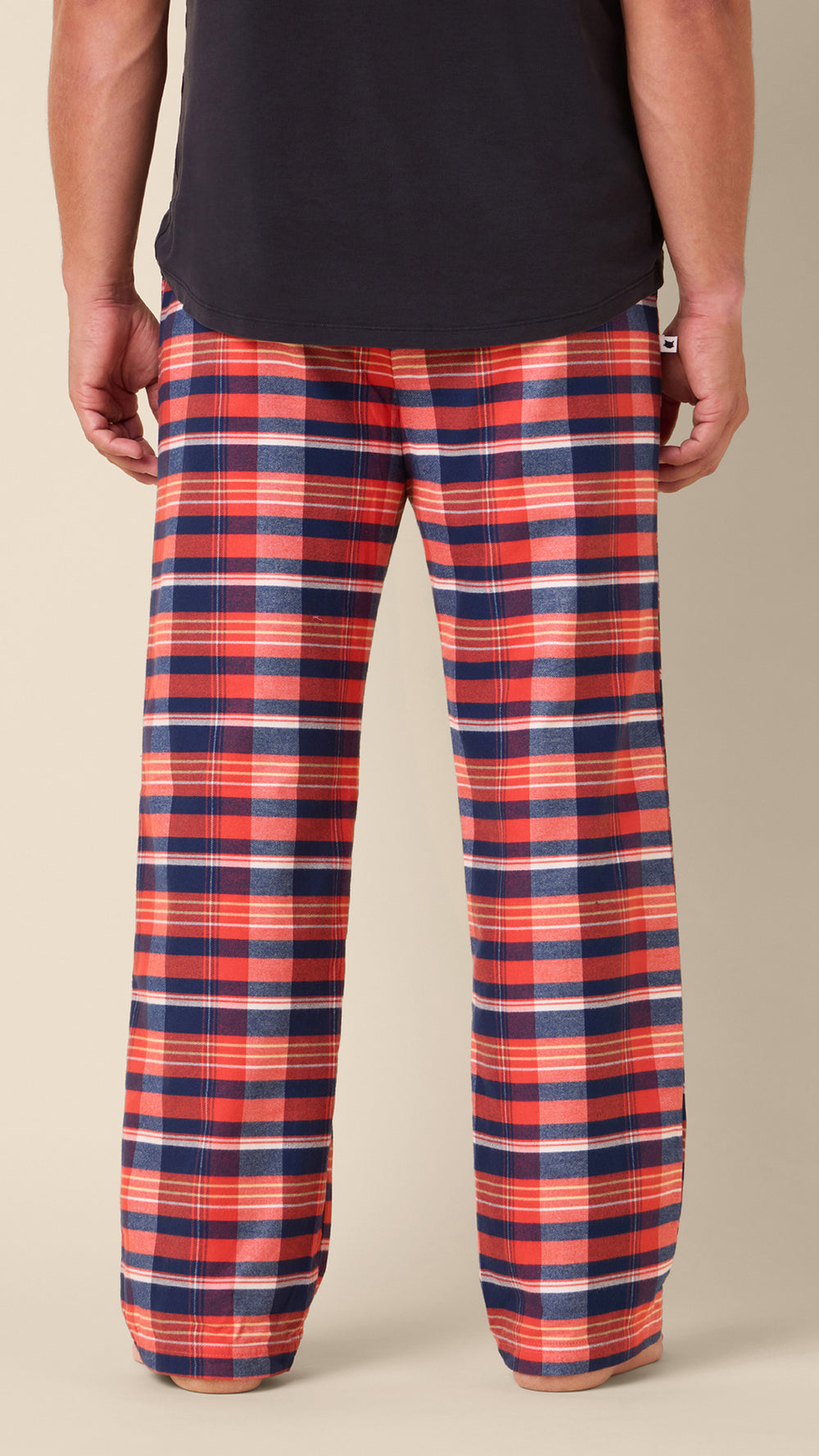 Bar Harbor Men's Pima Flannel Pant Extra White