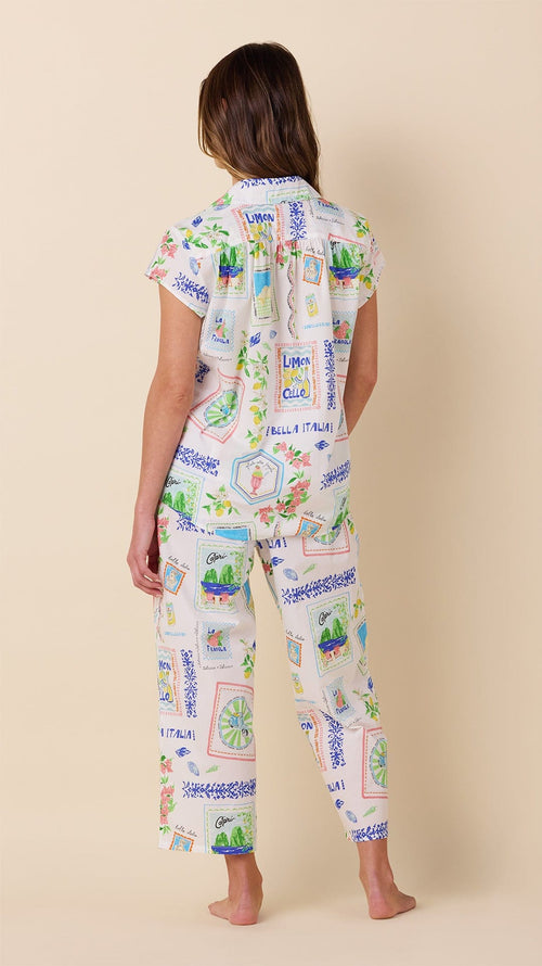 Bella Italia Luxe Pima Capri Set Hover White