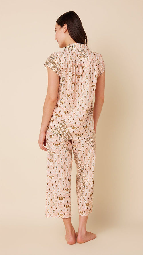 Cabo Luxe Pima Capri Set Hover White