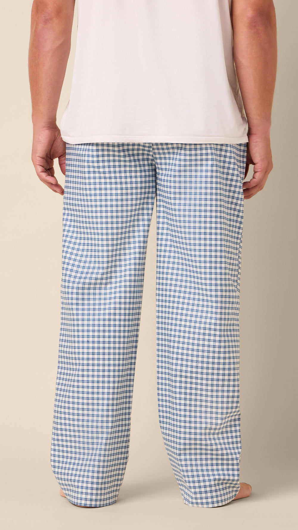Camden Pima Flannel Pant Extra White