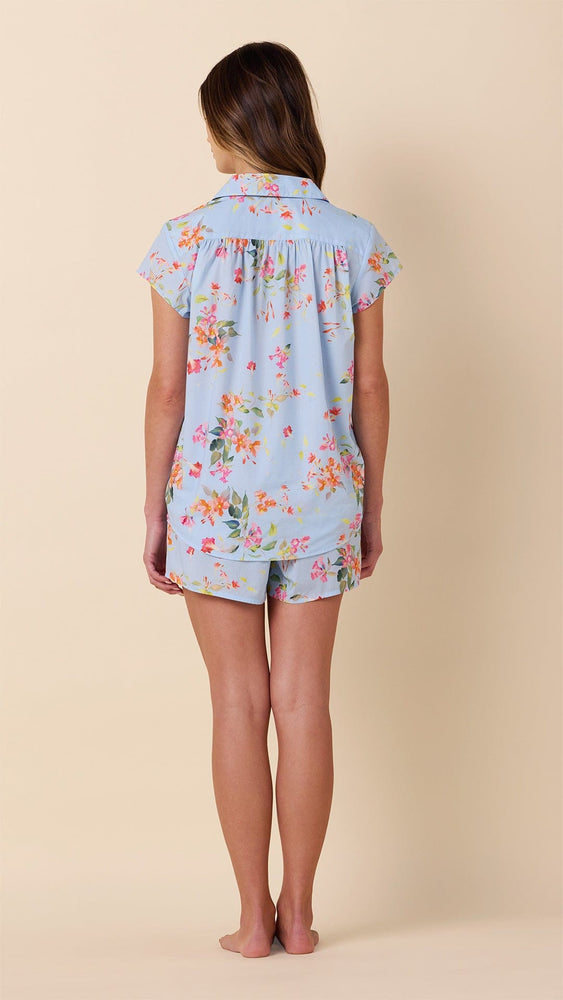 Camilla Luxe Pima Short Set Hover Blue