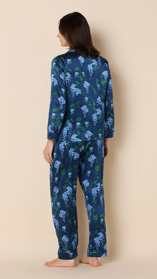 Cascadia Silk Pajama Extra Navy
