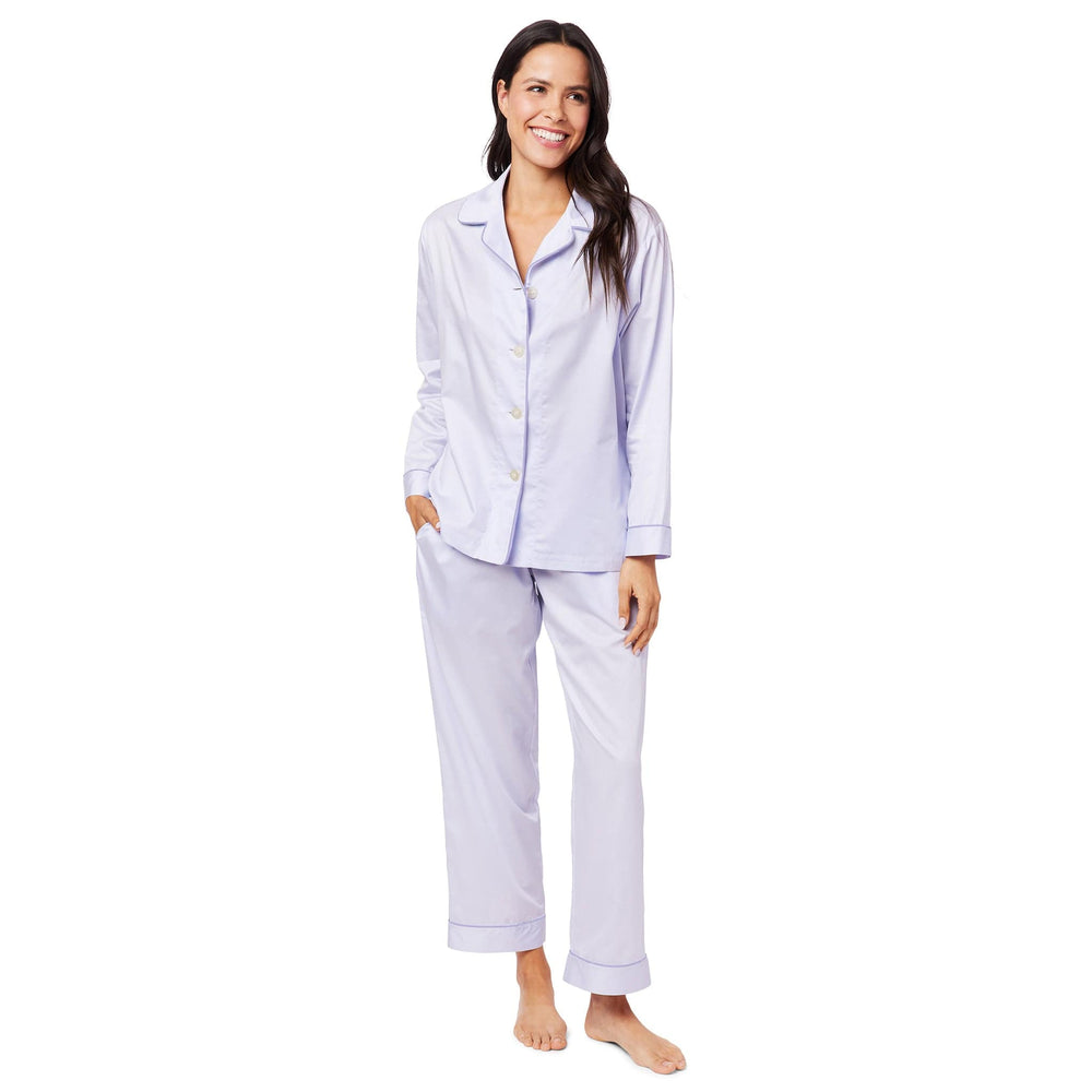 Classic Luxe Pima Pajama - Periwinkle Main Lavender