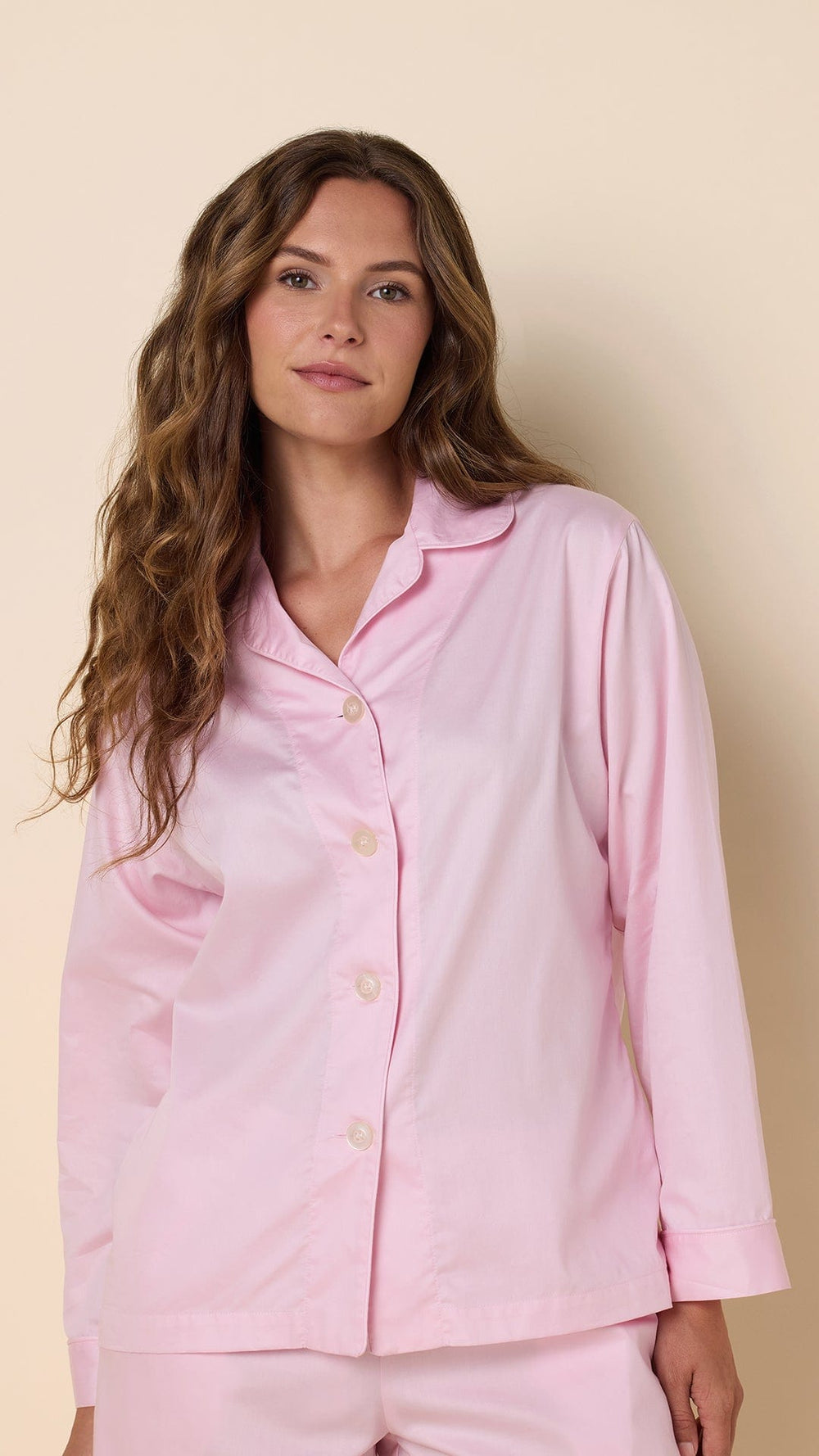 Classic Luxe Pima Pajama - Pink Wide Pink