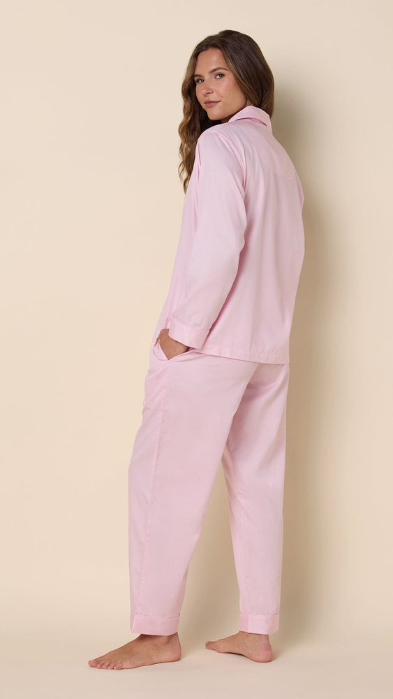 Classic Luxe Pima Pajama - Pink Hover Pink