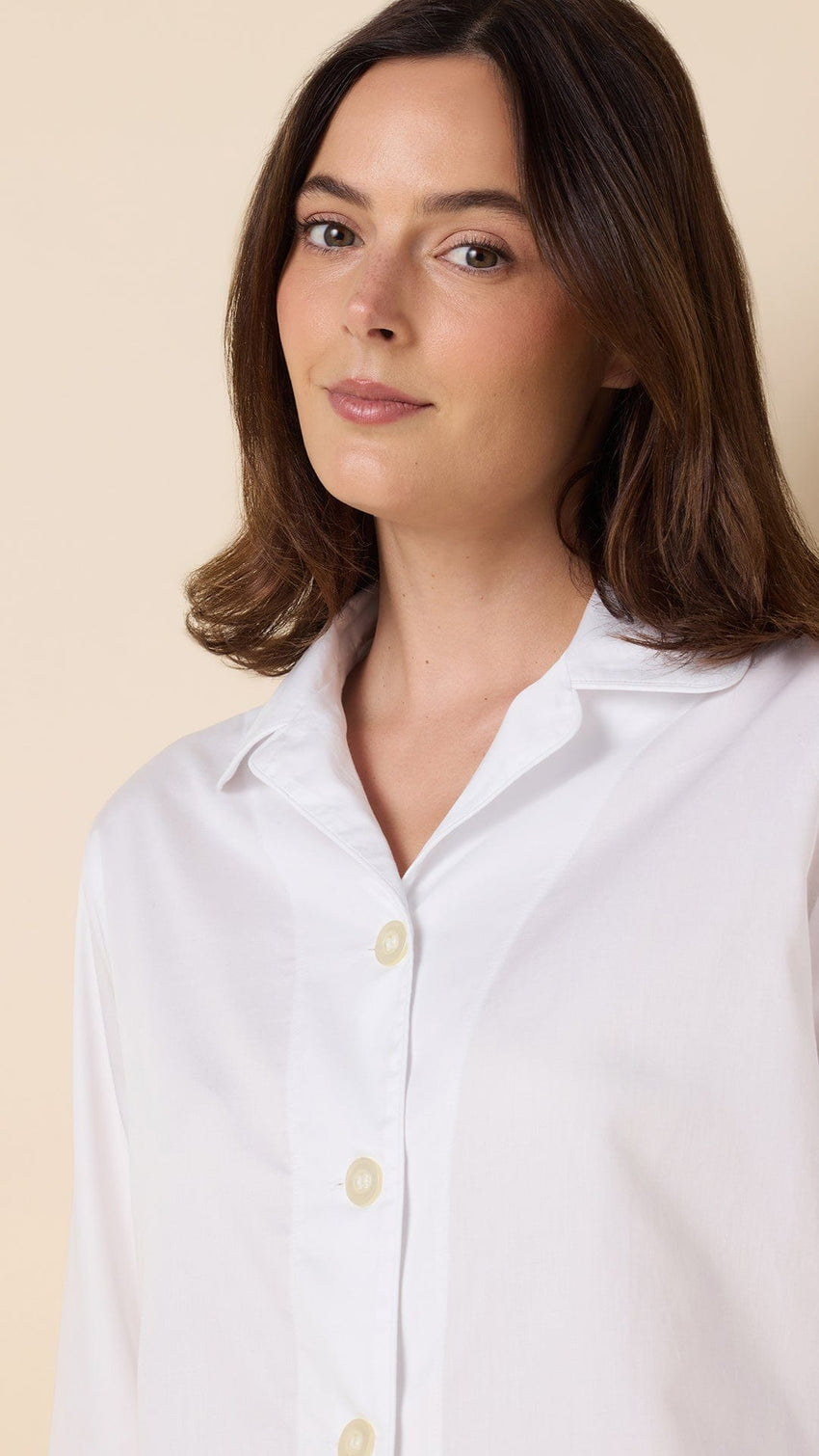 Classic Luxe Pima Pajama - White Extra White