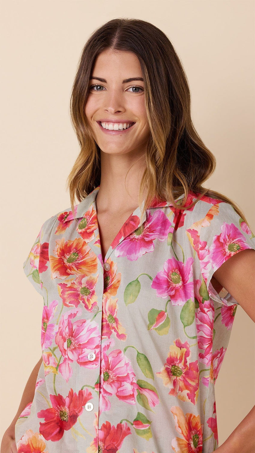 Clementina Voile Capri Set Wide Green