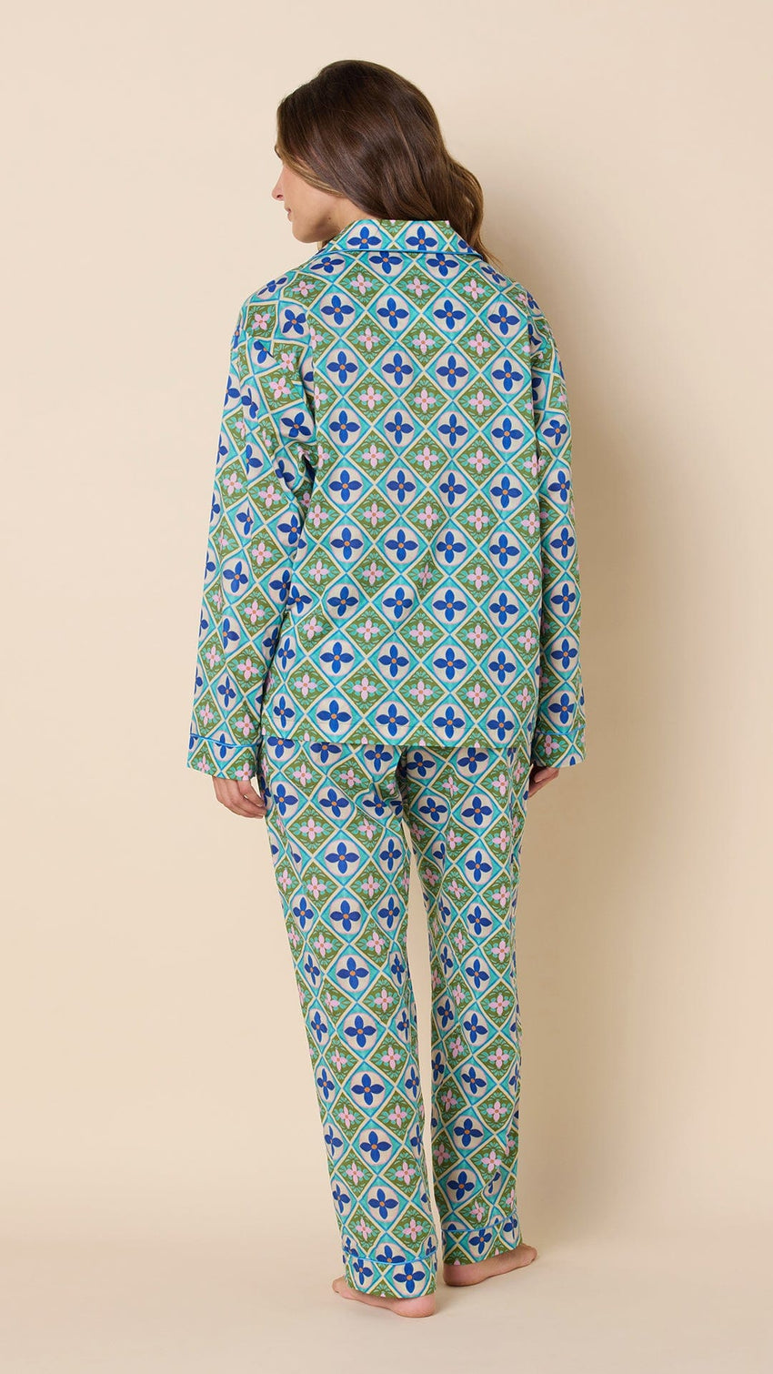 Eloise Voile Pajama Extra Green