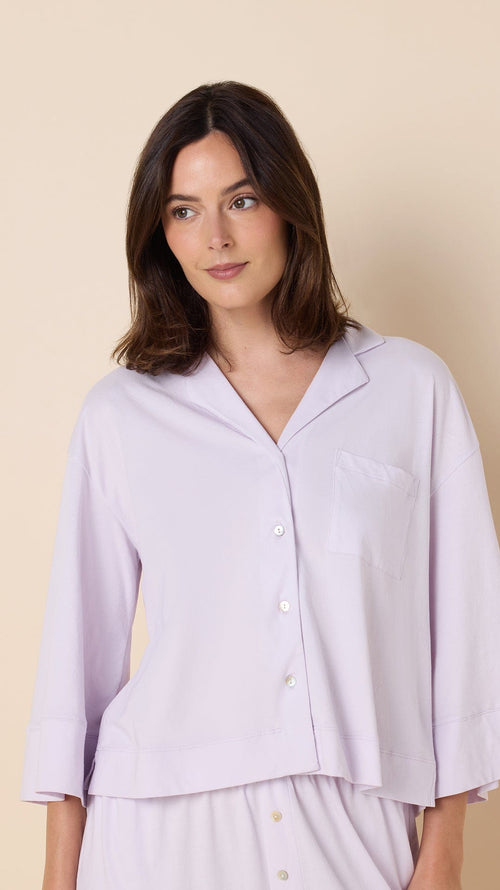 The Mariposa Set Long/Short Bundle - Lilac Cream Extra Lavender