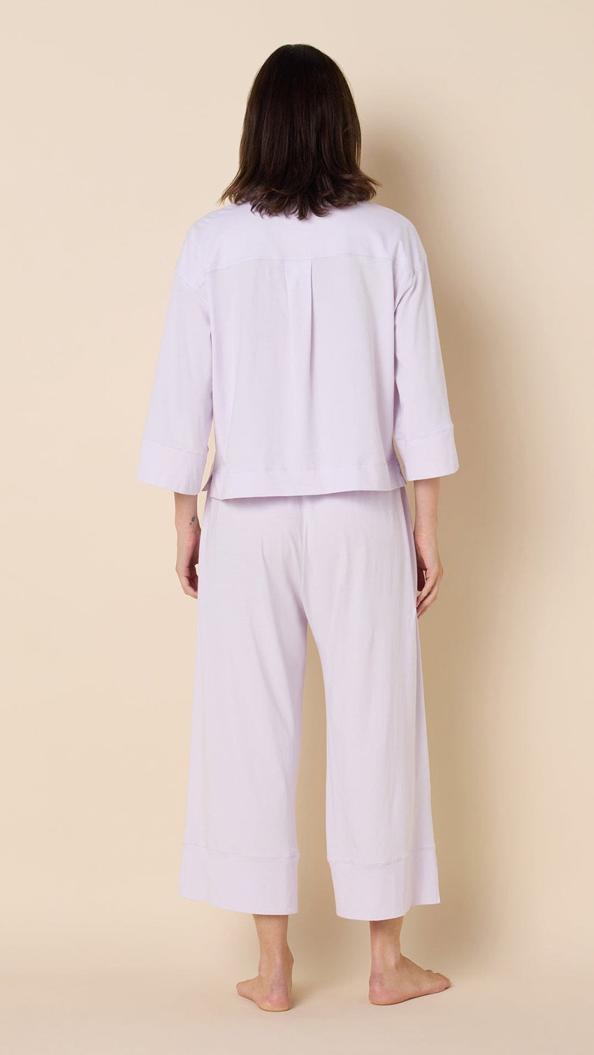 The Mariposa Set Long/Short Bundle - Lilac Cream Extra Lavender