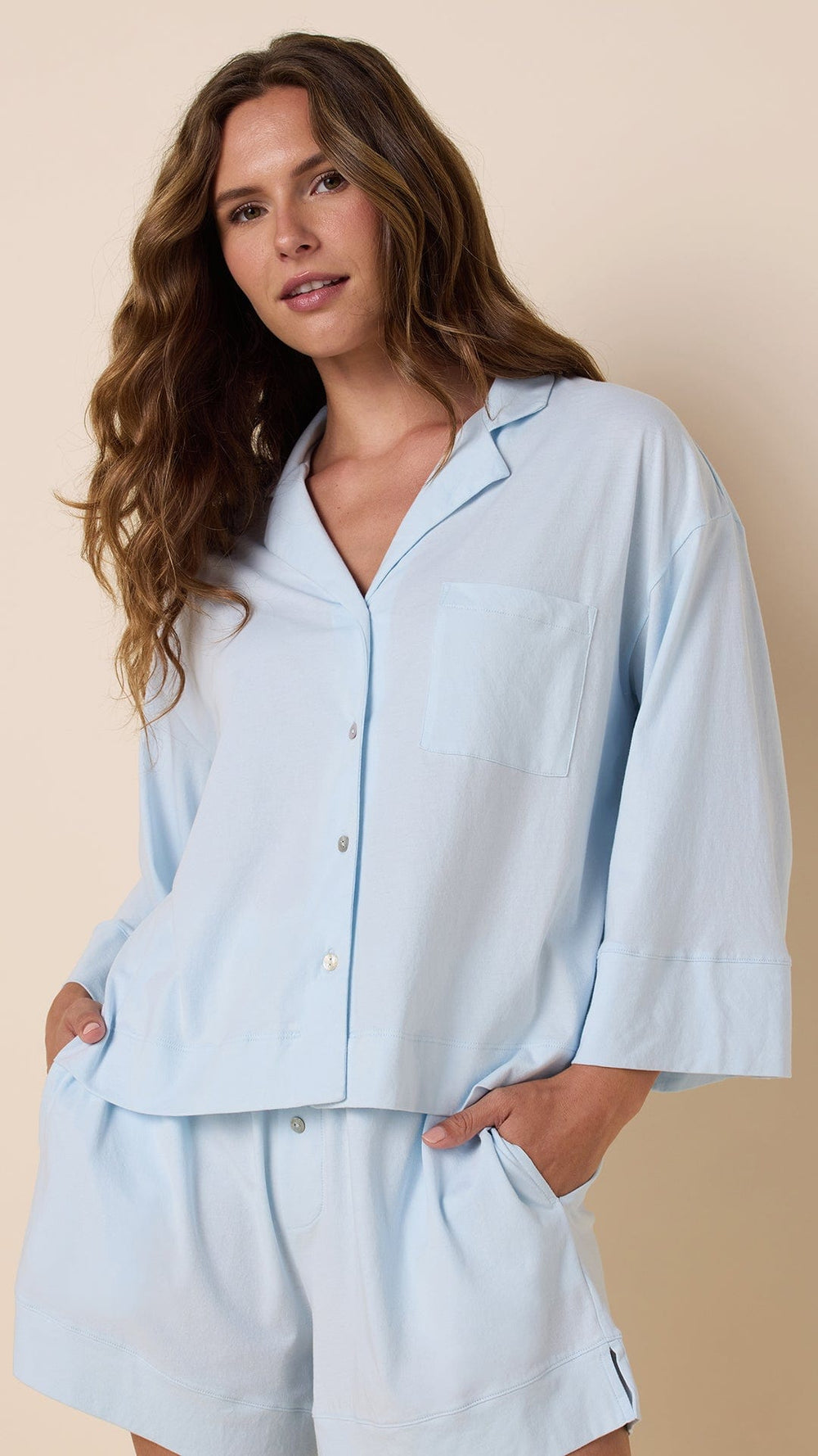 The Mariposa Set Long/Short Bundle - Mist Extra Blue