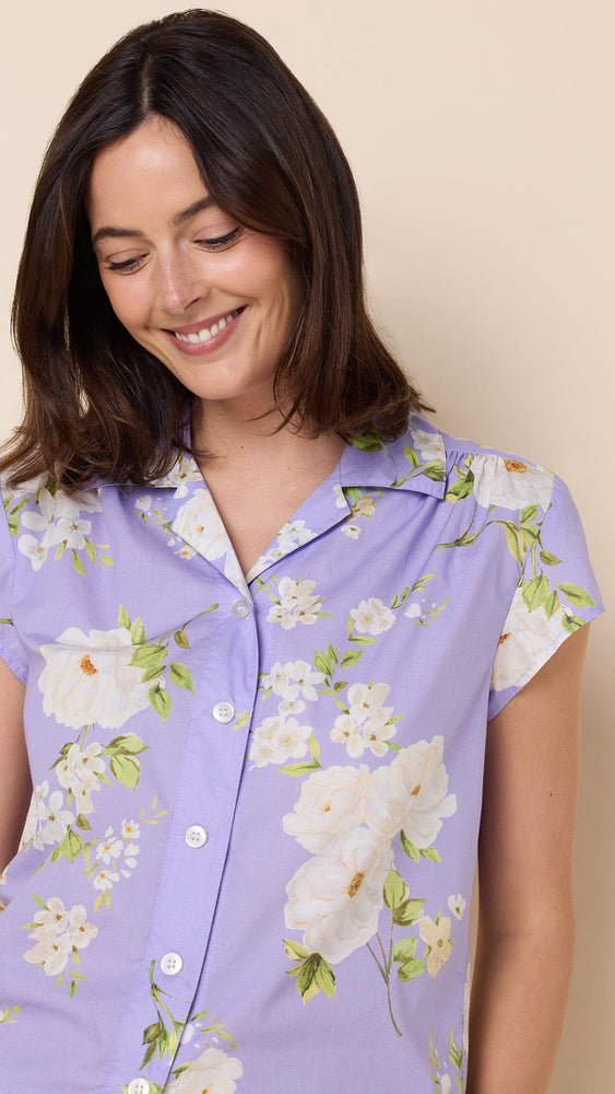 Orla Luxe Pima Capri - Lavender Extra Lavender