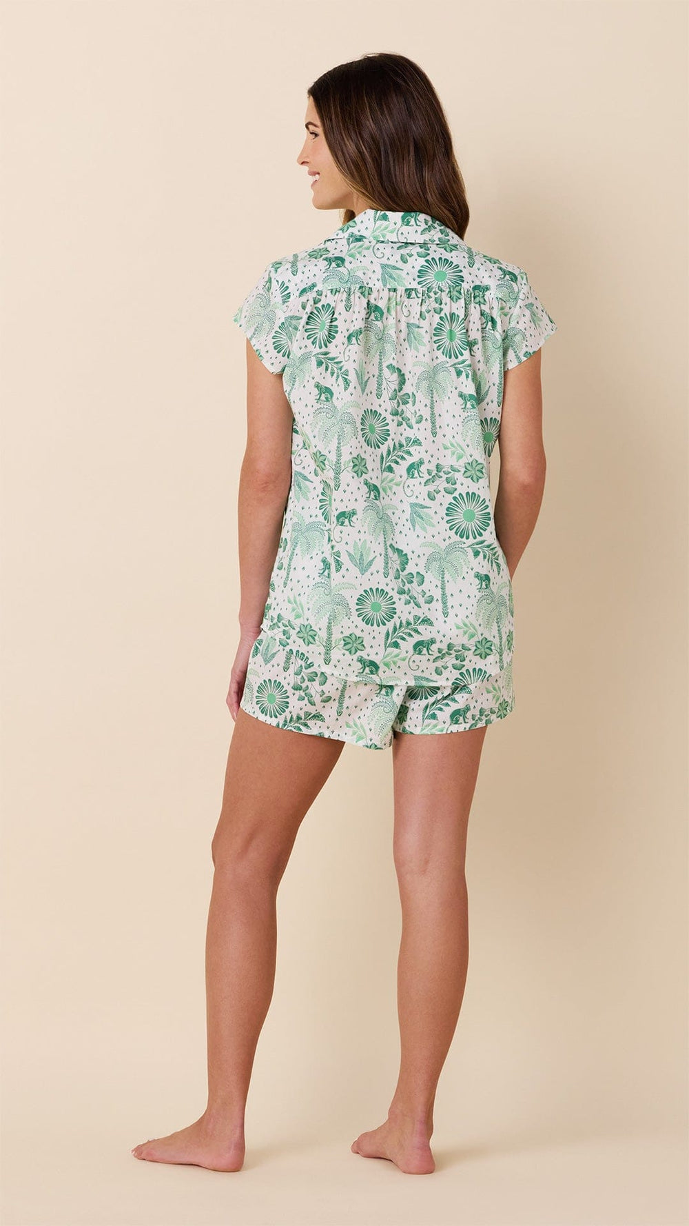Palmera Luxe Pima Short Set Extra White