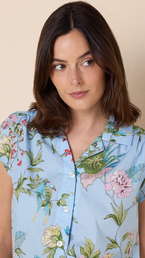 Perch and Bloom Luxe Pima Capri Extra Blue