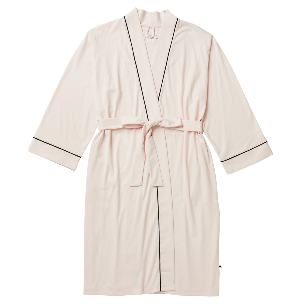 Classic Pima Knit Robe - Pink Moment Extra Pink Moment