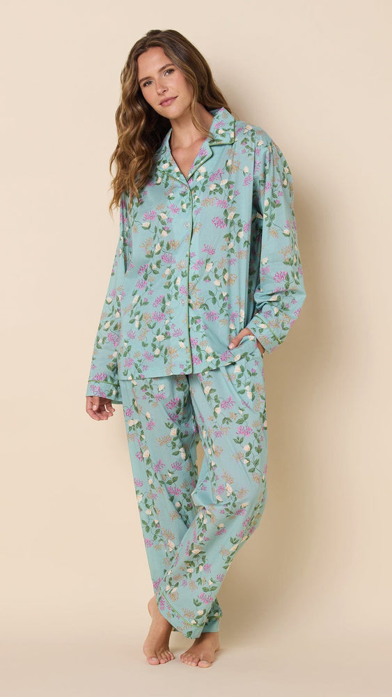 Pippa Voile Pajama Main Green
