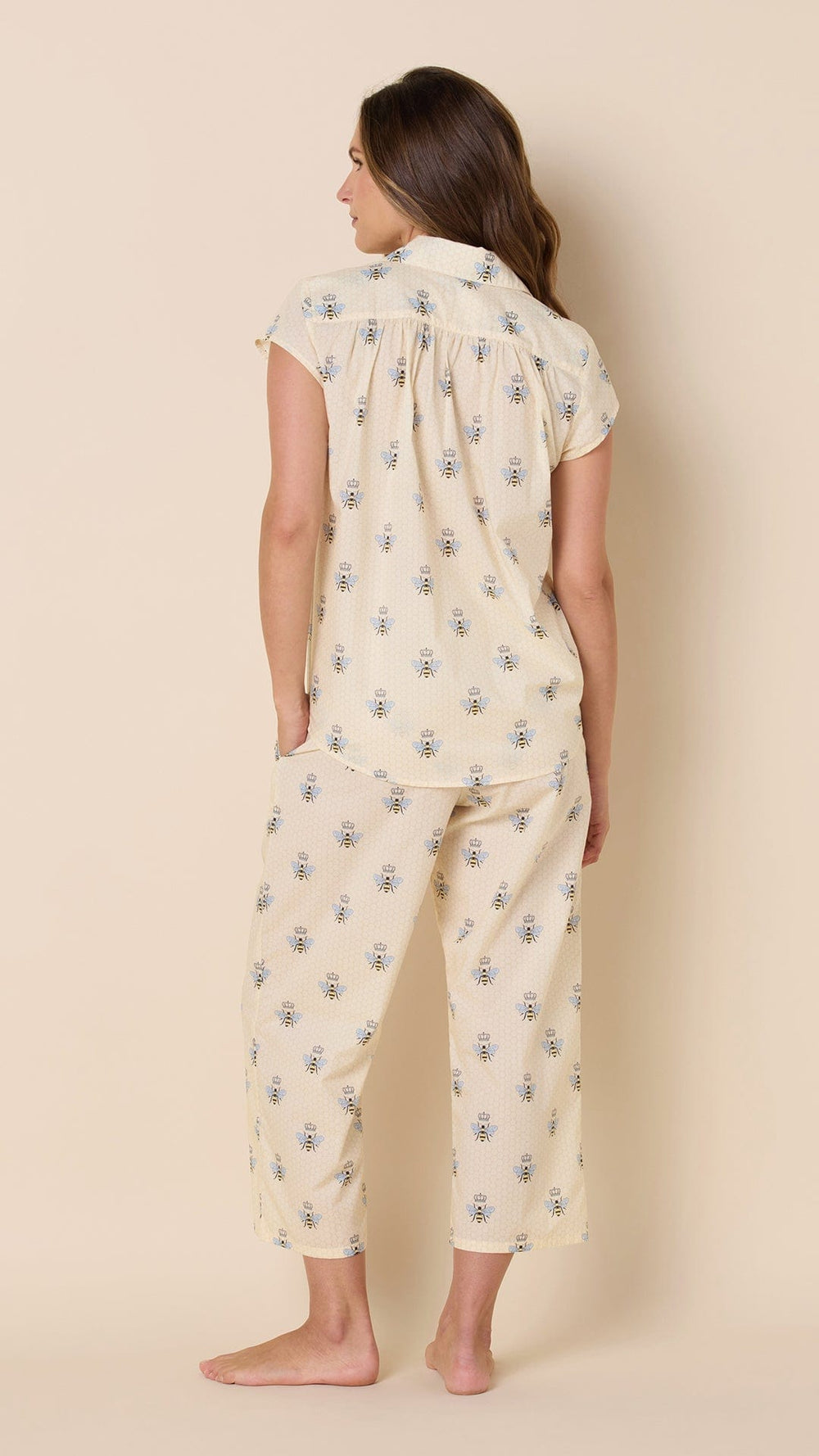 Queen Bee Luxe Pima Capri - Honey Extra Honey