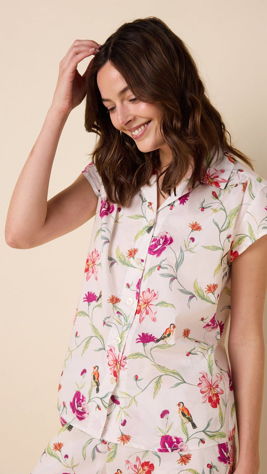 Rosa & Bird Luxe Pima Capri Wide White