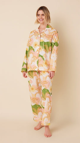 Sun & Moon Luxe Pima Long-Sleeved Pajama