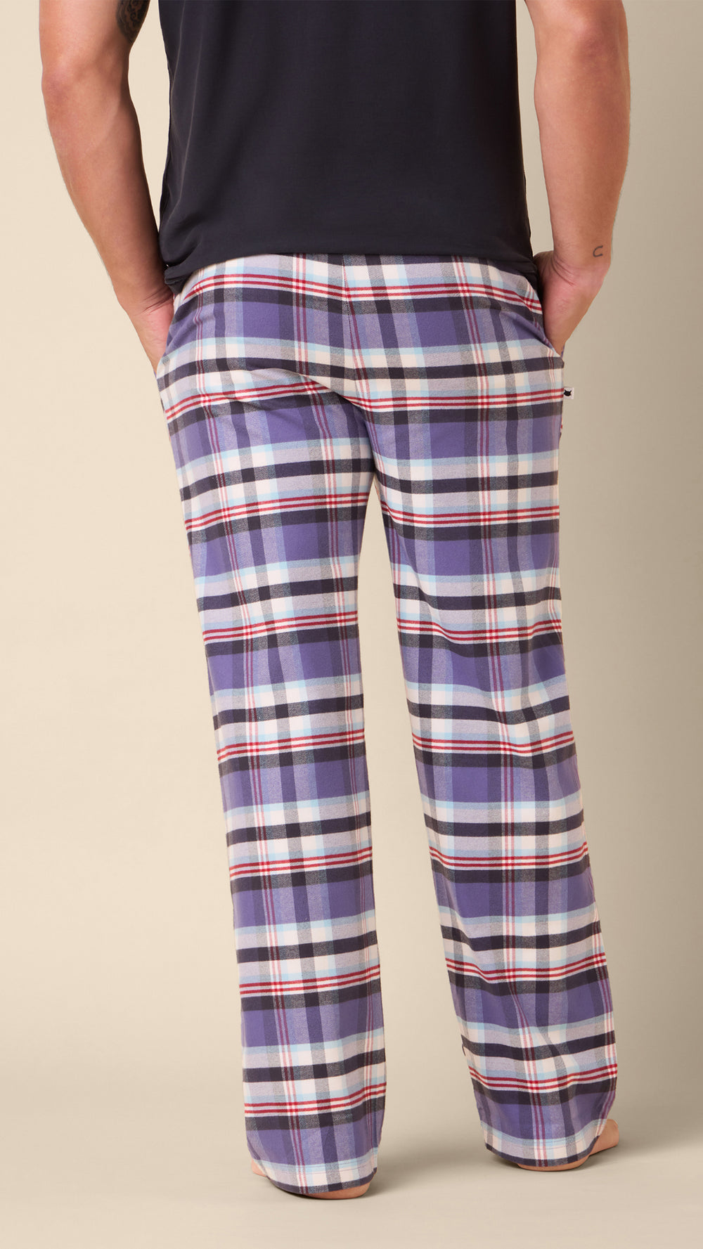 Telluride Men's Pima Flannel Pant Extra White