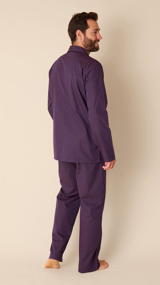 TriBeca Men's Luxe Pima Pajama Hover Blue