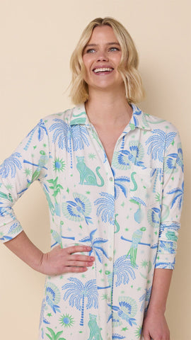 Toucan Terrace Pima Knit Night Shirt