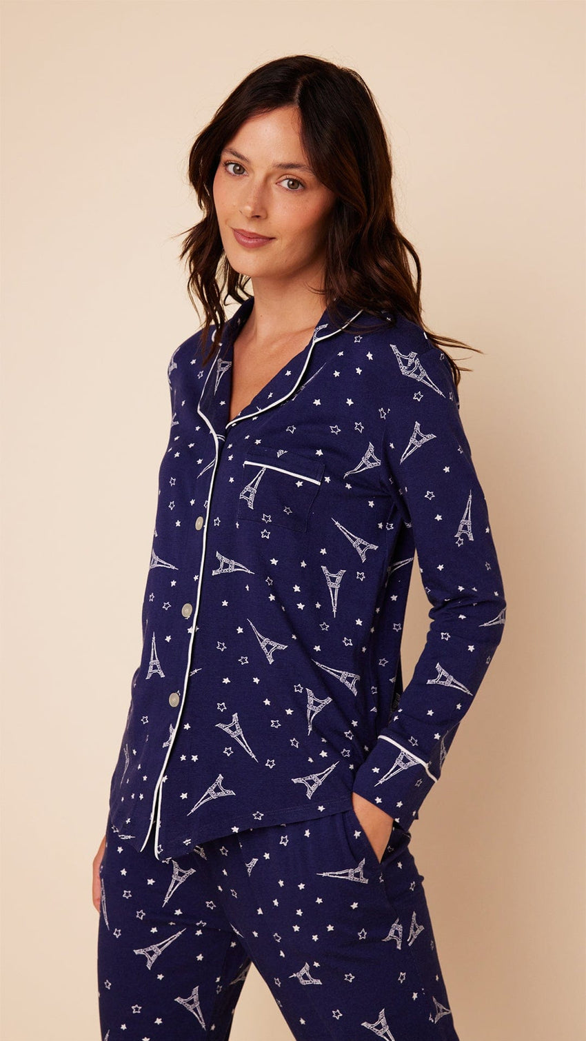 Étoile Pima Knit Pajama Extra Blue