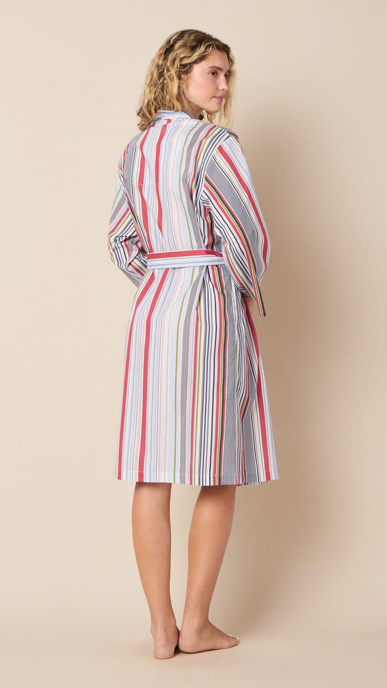 Silver Lake Luxe Pima Kimono Robe Extra White