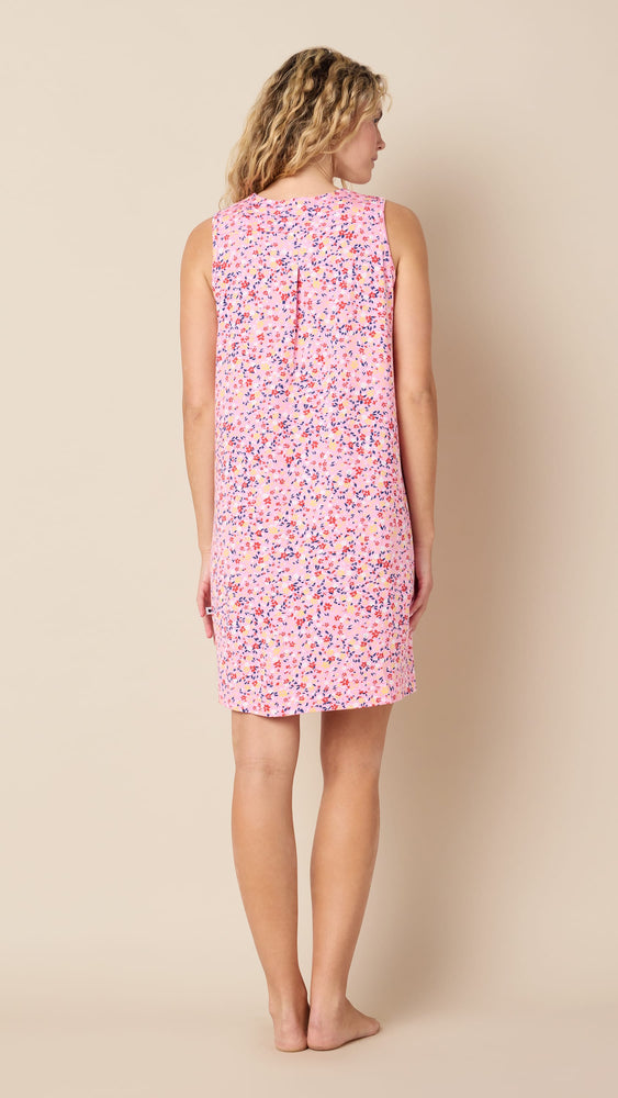 Sunday Pima Knit Nightgown Extra Pink