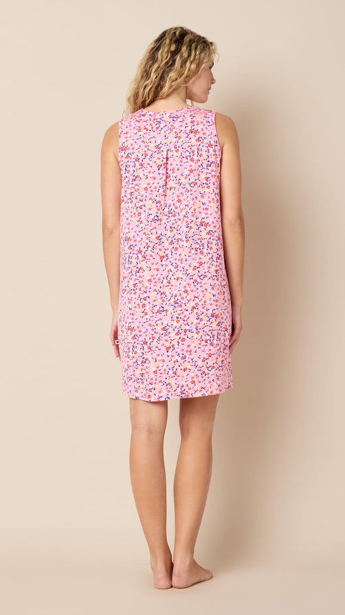 Sunday Pima Knit Nightgown Extra Pink