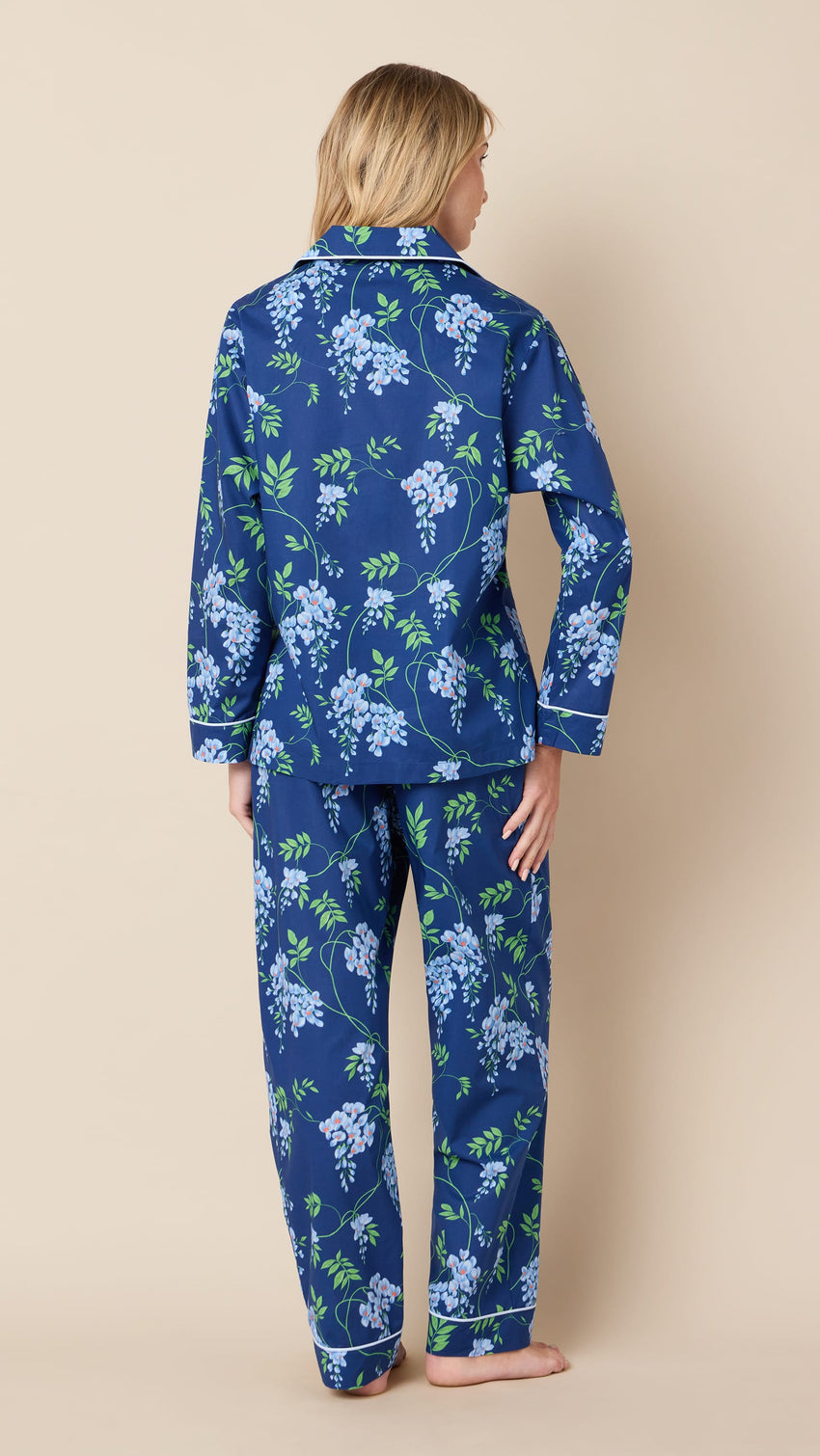 Cascadia Luxe Pima Long-Sleeved Pajama Extra Navy