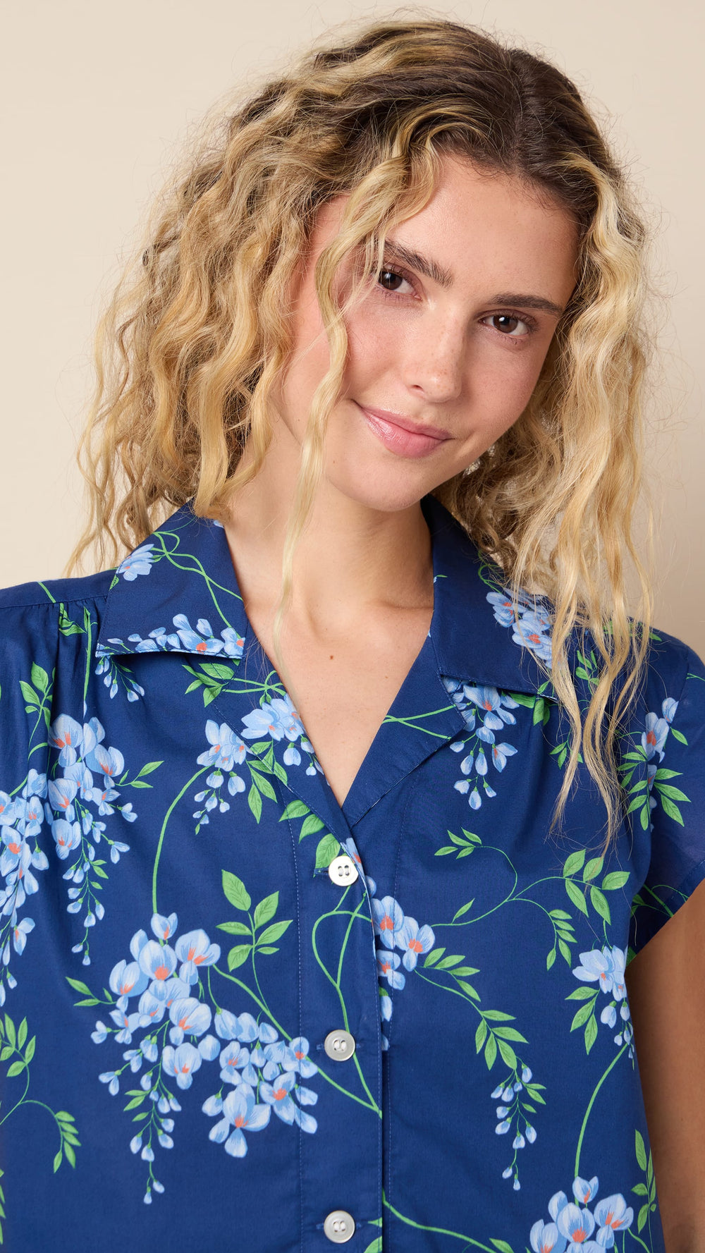 Cascadia Luxe Pima Capri Wide Navy