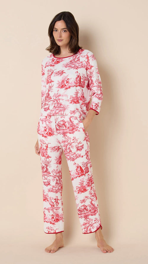 Idle Hours Pima Knit Simple Set Extra White