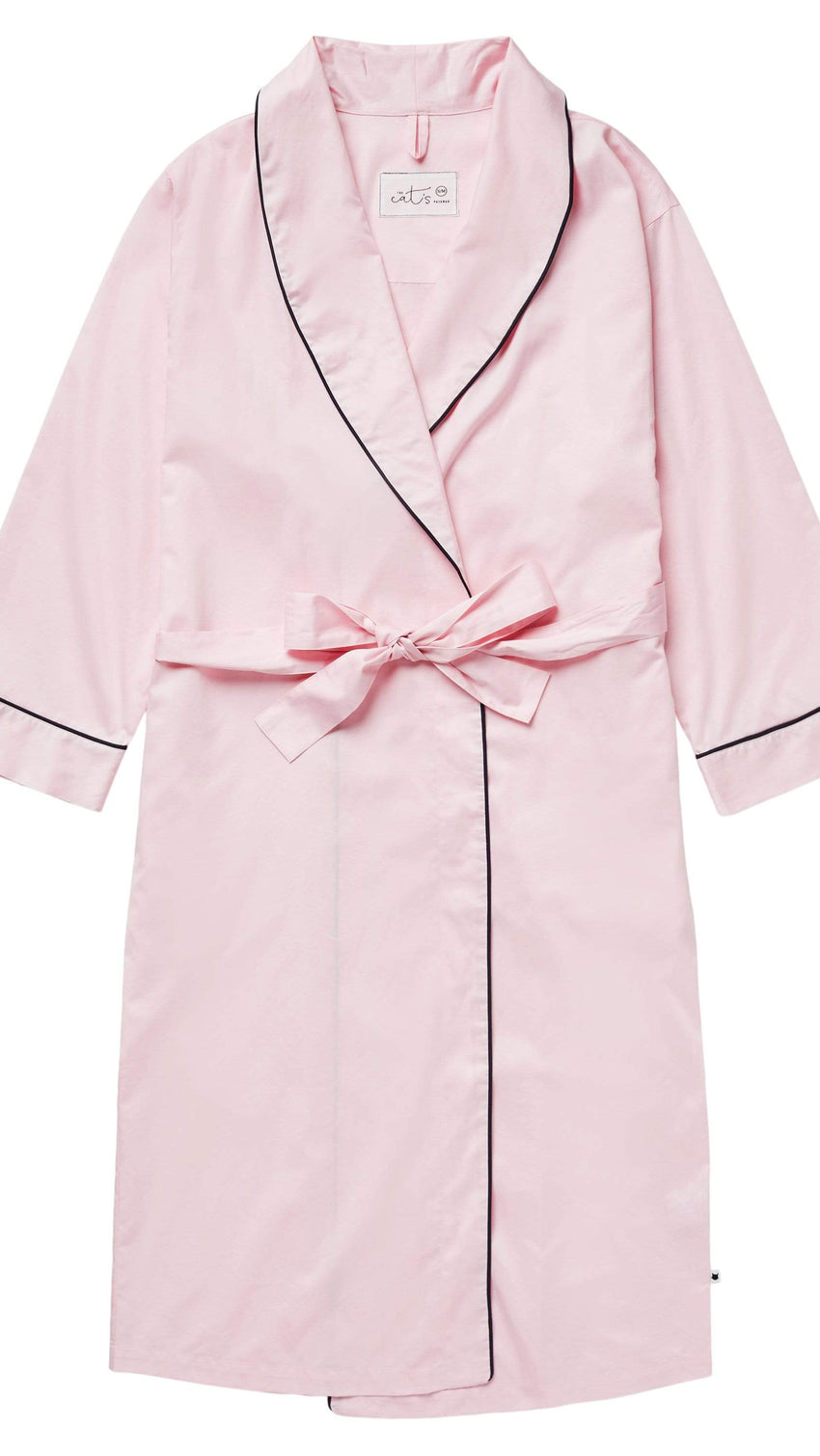 Classic Luxe Pima Shawl Collar Robe - Pink Extra Pink