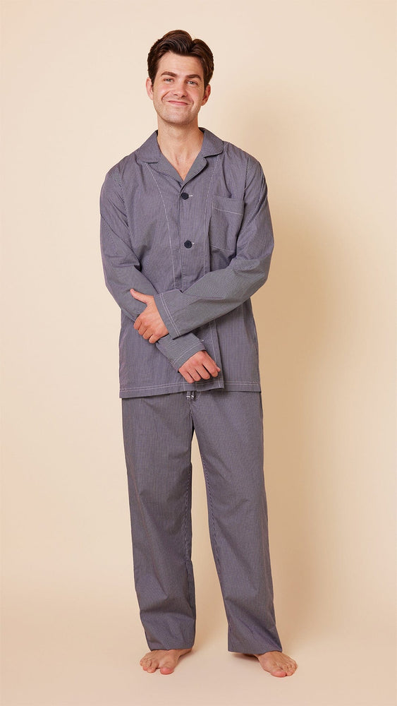 Charleston Men's Luxe Pima Pajama - Navy Navy Main