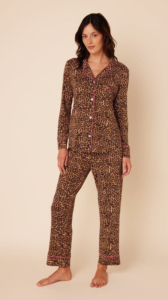 Wildcat Pima Knit Pajama Main Brown