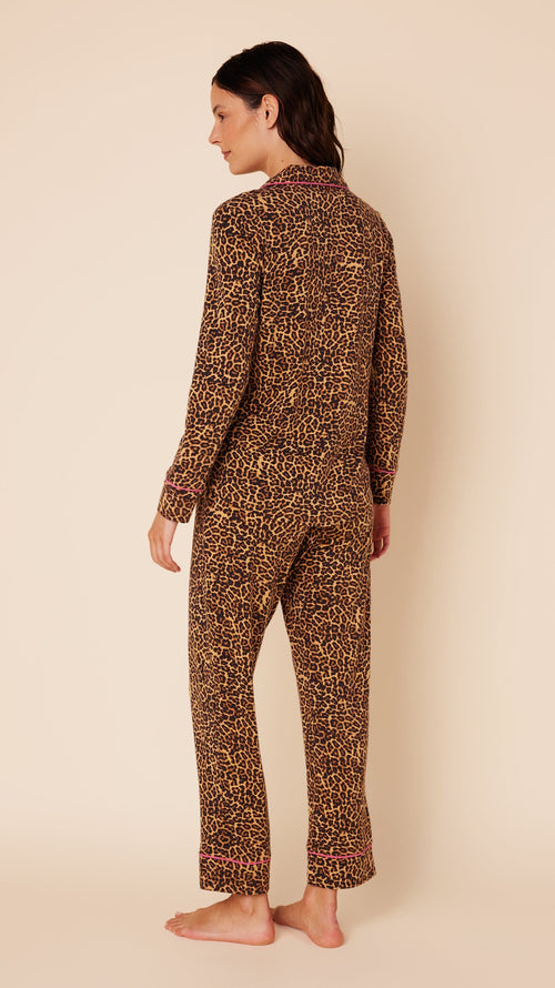 Wildcat Pima Knit Pajama Hover Brown