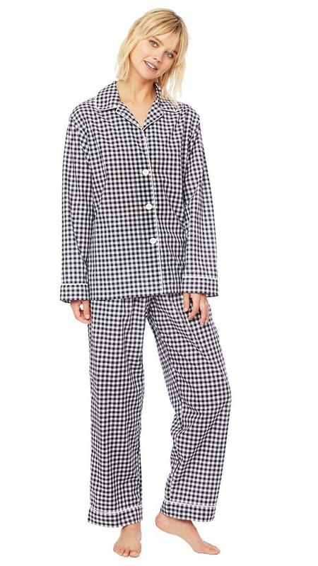 Gingham Luxe Pima Cotton Pajama