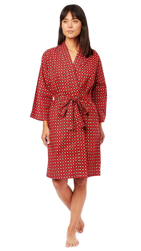 Hadley Luxe Pima Kimono Robe