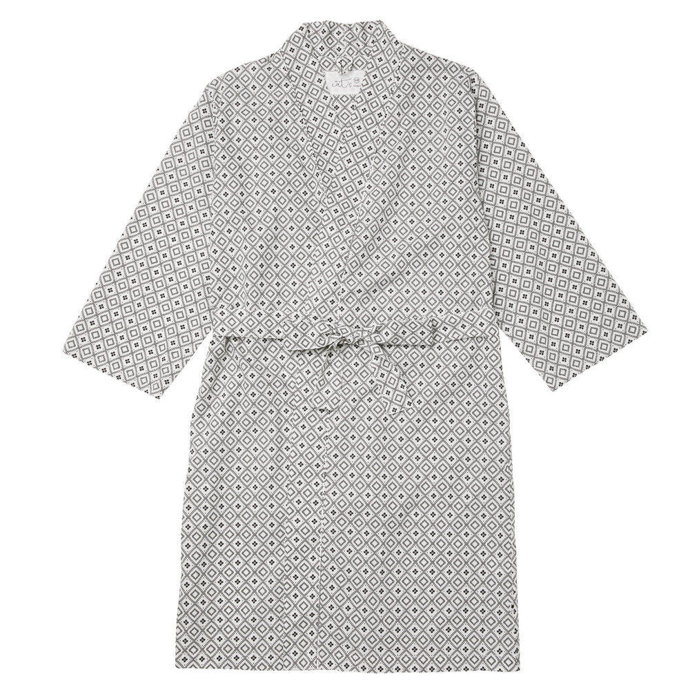 Barrington Luxe Pima Robe Hover White