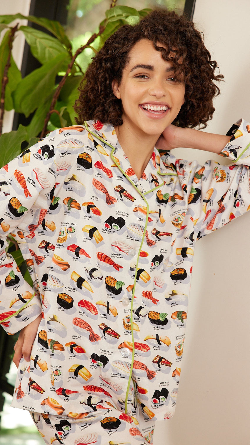 Sushi Flannel Pajama