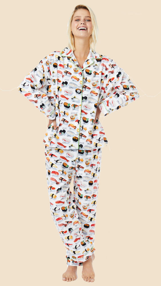 Sushi Flannel Pajama The Cat's Pajamas