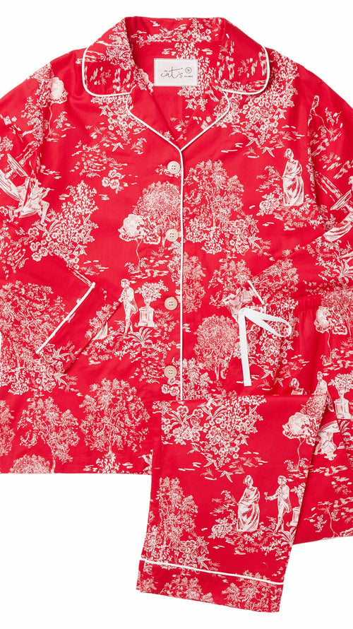 A Rose, My Love? Luxe Pima Pajama Extra Red
