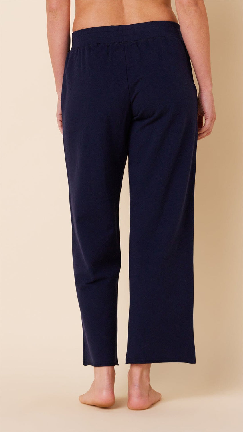 The Cat's Lounge Wide Leg Lounge Pant Hover Midnight