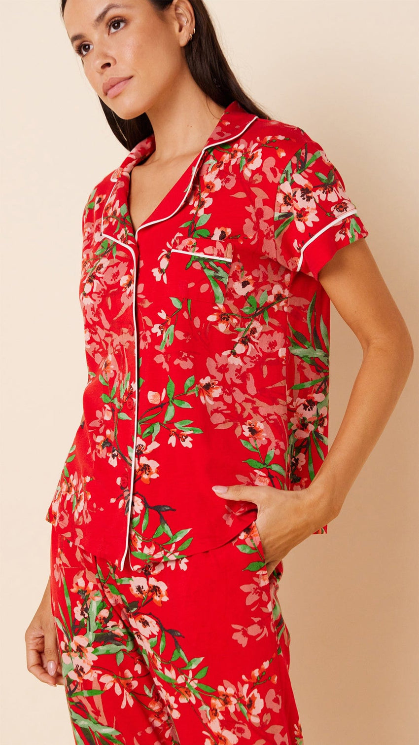 Cherry Quince Pima Knit Capri – The Cat's Pajamas
